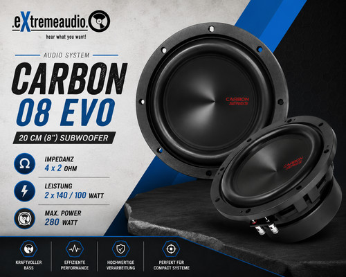 Sistema audio carbon evo - carbon,