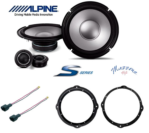 Alpine s80c kit casse - kit, 4