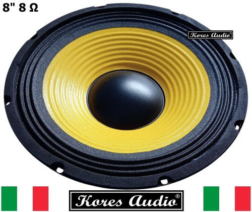 Kores audio woofer 8 - kw-88, 8"