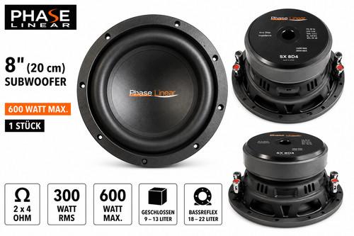 Phase linear subwoofer - phase,