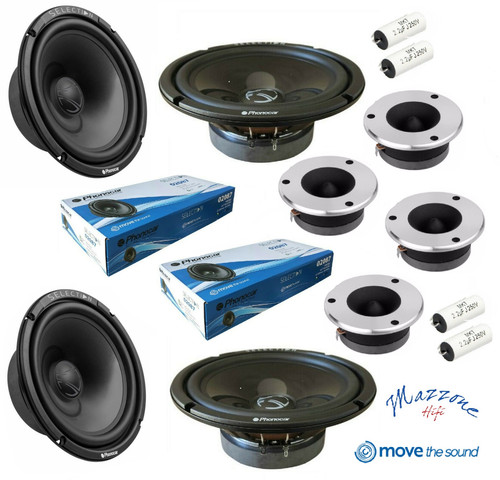 Phonocar kit casse - 8, woofer