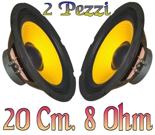 Coppia woofer ohm 8 - coppia,