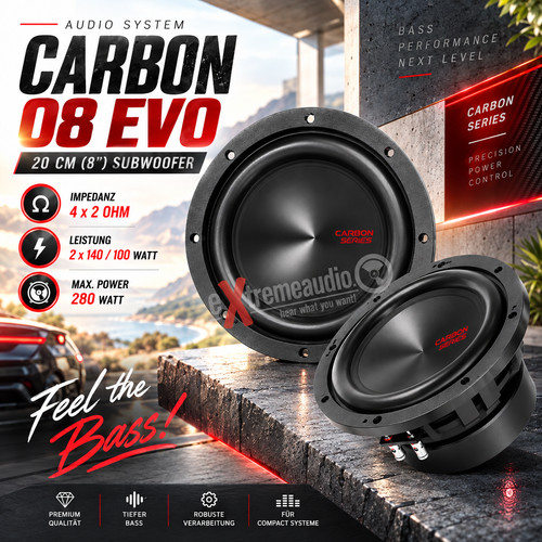 Sistema audio carbon08 - sistema,