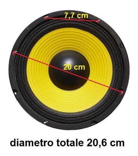 Woofer pollici cm - woofer, 8